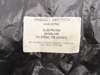 Habasit 3010XL100 HabaSYNC Timing Belt 1" Wide Endless Belt 3010mm
