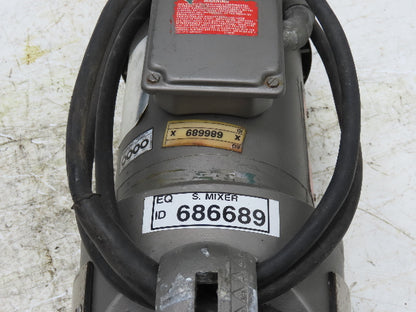 Lightnin EK XJ-30 Clamp-Mount Tank Mixer Agitator .3Hp 1725 RPM 230/460V 3PH