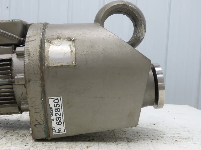Lightnin EKXJ-500 Clamp-Mount Tank Mixer Agitator 5Hp 1725 RPM 230/460V 3PH