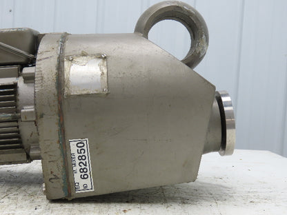 Lightnin EKXJ-500 Clamp-Mount Tank Mixer Agitator 5Hp 1725 RPM 230/460V 3PH
