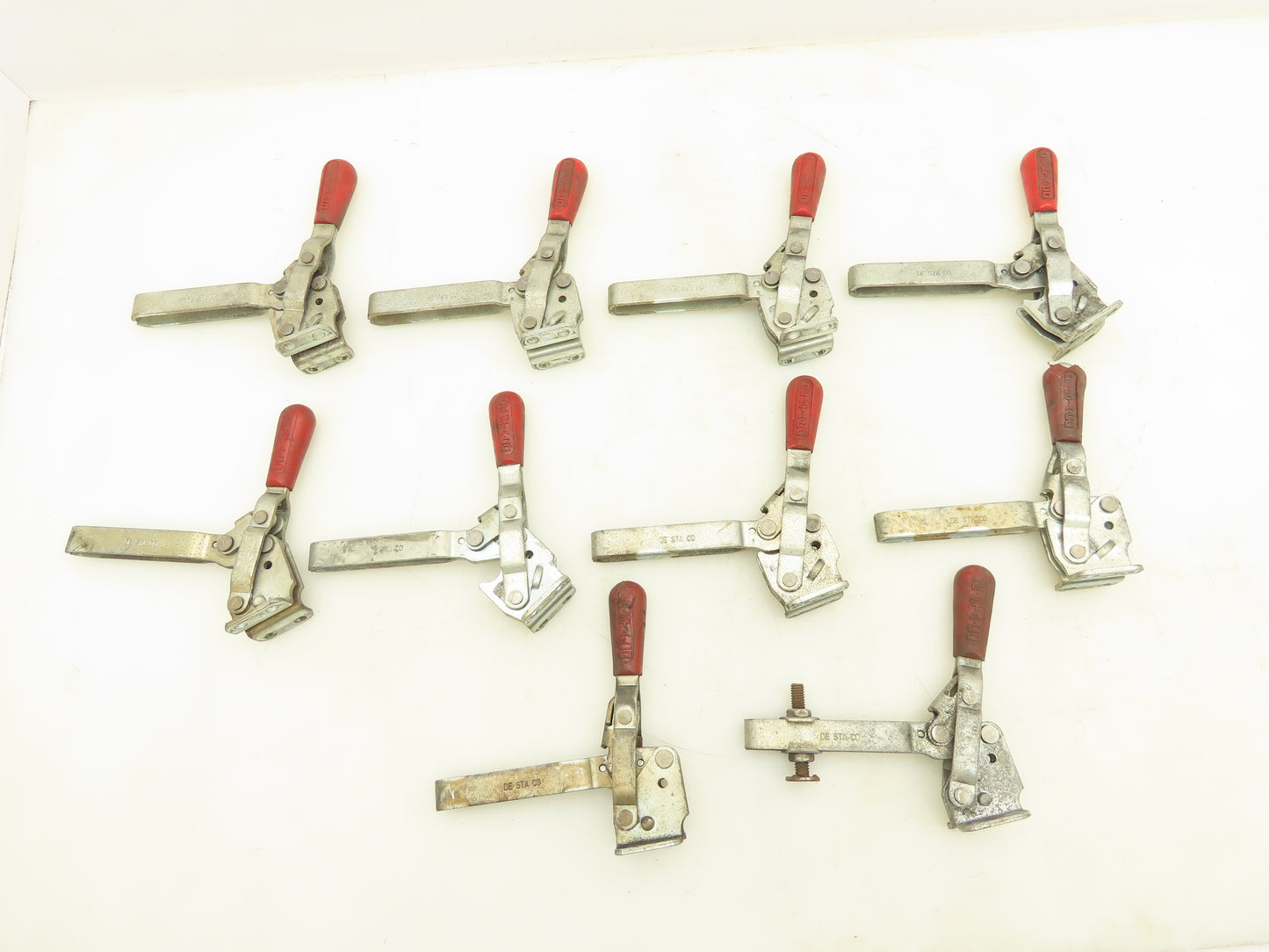 DE-STA-CO Vertical Hold Down Toggle Locking Clamp 6x6x2" Lot Of 10