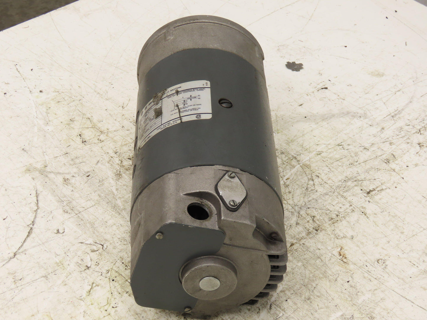 GE Motors 5BCF56TB3A DC Motor 70A/60F VDC 18.6A 1750 RPM 56 Frame
