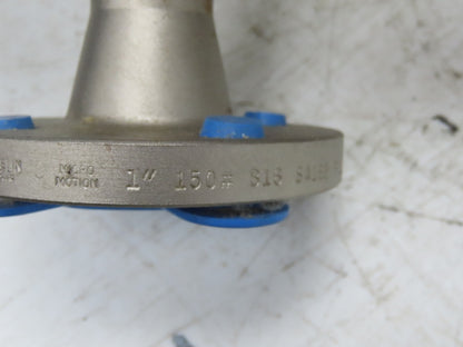 Micro Motion DE100S128NU Mass Flow Sensor Meter Type 5 650PSIG 1" ANSI Stainless