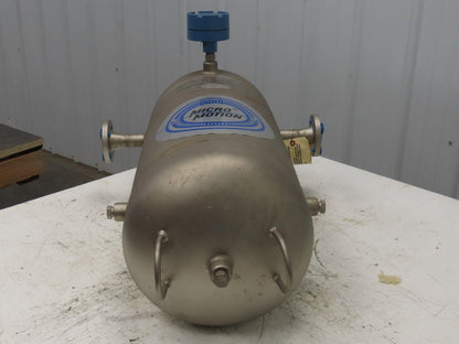 Micro Motion DE100S128NU Mass Flow Sensor Meter Type 5 650PSIG 1" ANSI Stainless