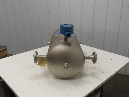 Micro Motion DE100S128NU Mass Flow Sensor Meter Type 5 650PSIG 1" ANSI Stainless