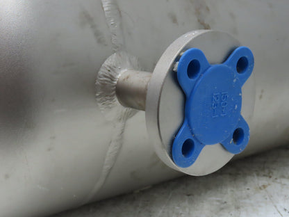 Micro Motion DE100S128NU Mass Flow Sensor Meter Type 5 650PSIG 1" ANSI Stainless