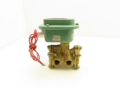 Asco WPFT8316 64 Red Hat Solenoid Valve 120V 6W 10-125PSI 1/2"NPT