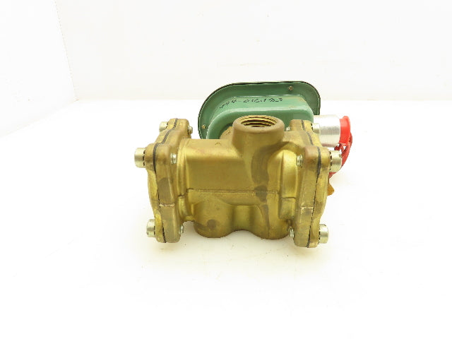 Asco WPFT8316 64 Red Hat Solenoid Valve 120V 6W 10-125PSI 1/2"NPT