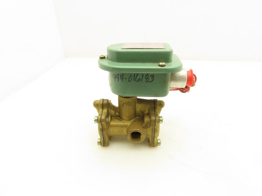 Asco WPFT8316 64 Red Hat Solenoid Valve 120V 6W 10-125PSI 1/2"NPT