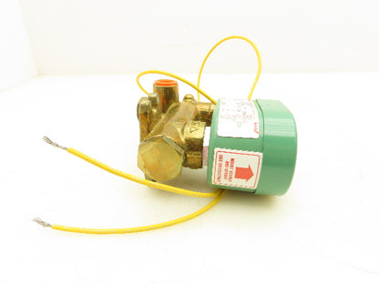 Asco 8300D9G Red Hat Solenoid Valve 120V 28W 250PSI 2 Way 3/8"