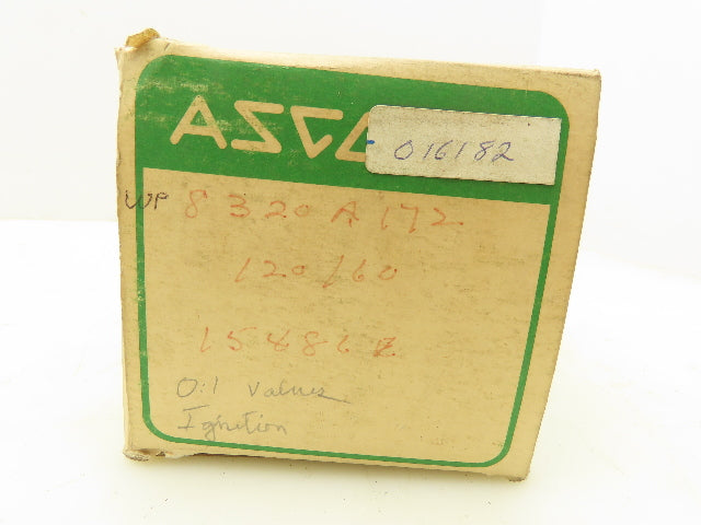 Asco WP8320A172 Red Hat Solenoid Valve 120V 10.6W 3 Way 1/4" NTP