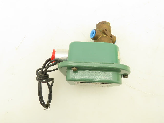 Asco WP8320A172 Red Hat Solenoid Valve 120V 10.6W 3 Way 1/4" NTP