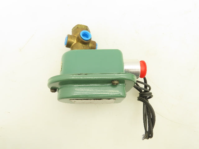Asco WP8320A172 Red Hat Solenoid Valve 120V 10.6W 3 Way 1/4" NTP