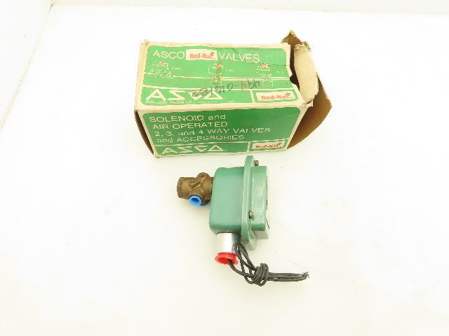 Asco WP8320A172 Red Hat Solenoid Valve 120V 10.6W 3 Way 1/4" NTP