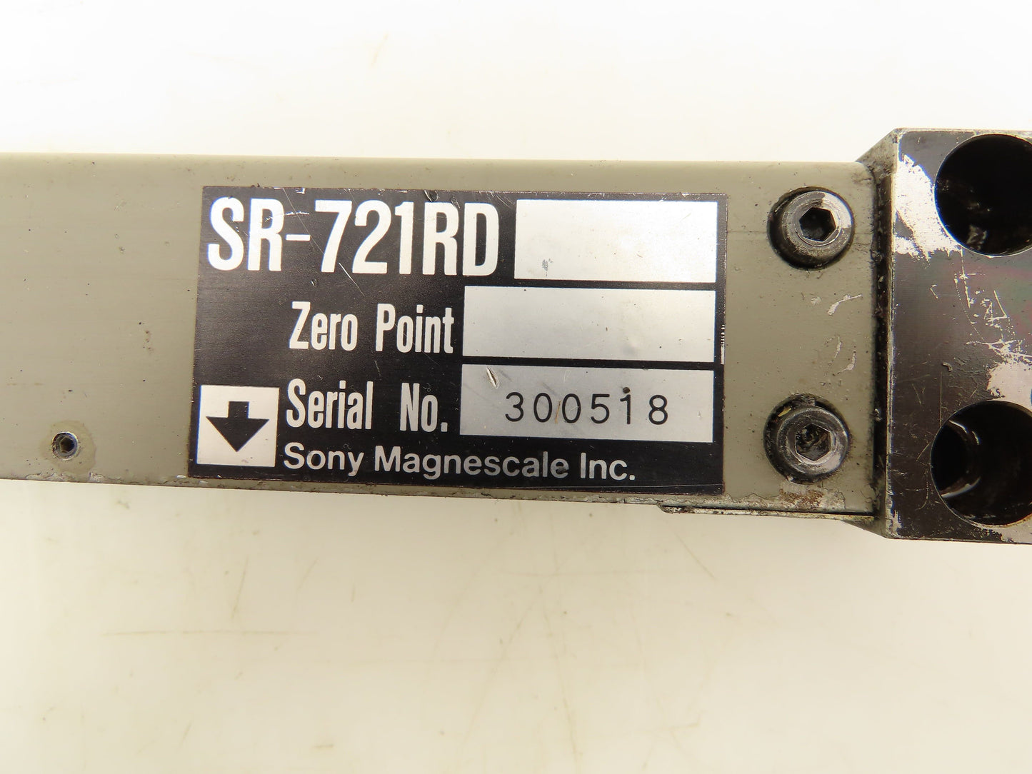 Sony Magnescale SR-721RD Linear Scale 200mm Travel