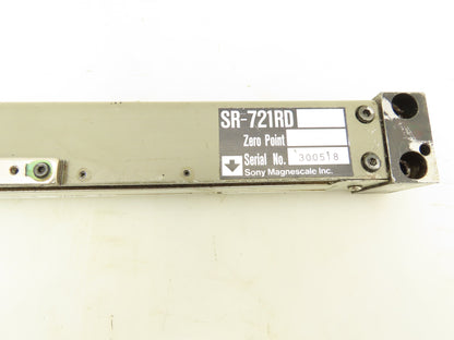 Sony Magnescale SR-721RD Linear Scale 200mm Travel