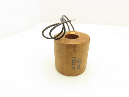 Asco 27-472-1 Solenoid Valve Coil 120V 60 Cycle Lot Of 2