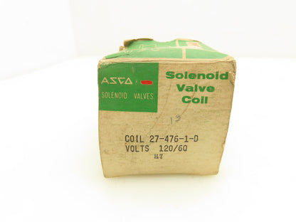 Asco 27-476-1-D Red Hat Solenoid Valve Coil 120V 60HZ Lot Of 3