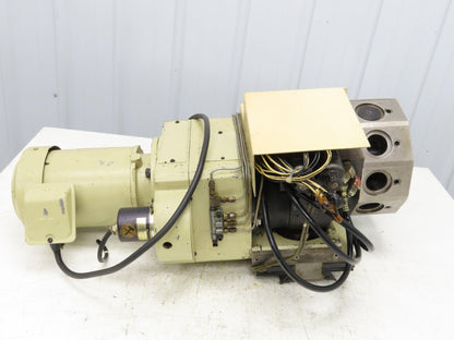 Star KNC-32 CNC Lathe 10-Position Hydraulic Turret Tool Changer 1.5kW 220V