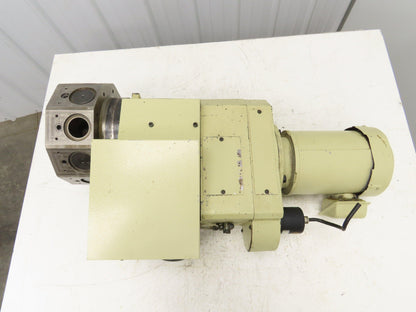 Star KNC-32 CNC Lathe 10-Position Hydraulic Turret Tool Changer 1.5kW 220V