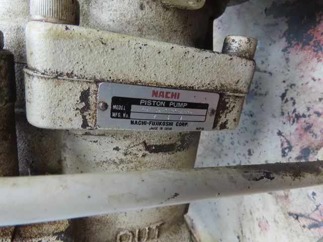 Nachi S-5484 Hydraulic Power Unit 1.5kW 1700 RPM 220V 3PH Star KNC-32 Lathe