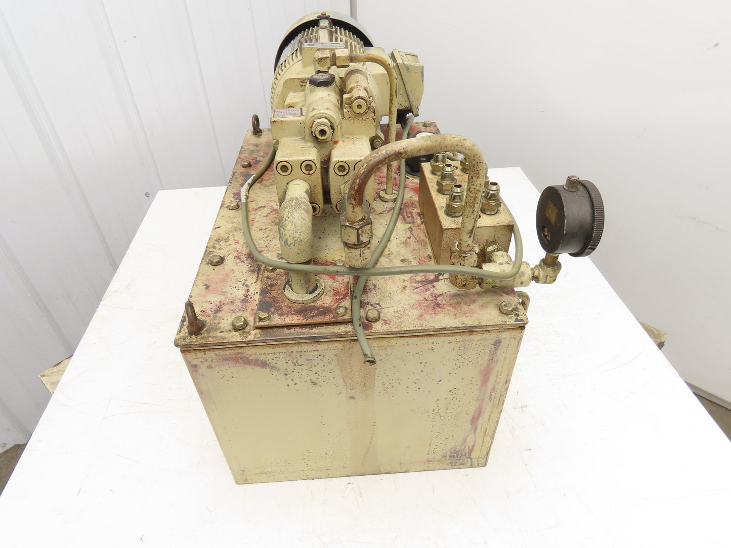 Nachi S-5484 Hydraulic Power Unit 1.5kW 1700 RPM 220V 3PH Star KNC-32 Lathe