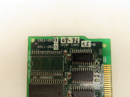 Okuma 1911-2810-08-86 Opus7000 SRAM Card 0.5MB