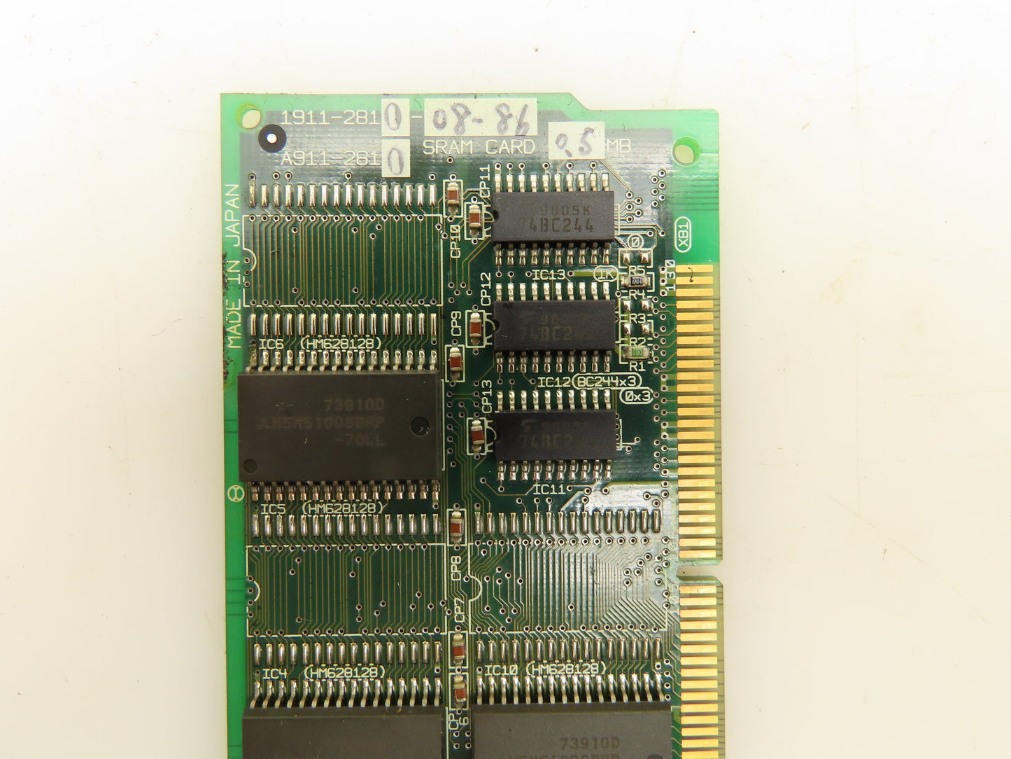 Okuma 1911-2810-08-86 Opus7000 SRAM Card 0.5MB