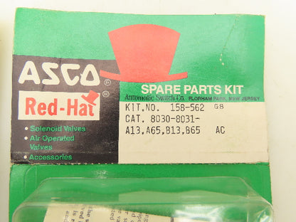 Asco 8030-8031 Solenoid Valve Spare Parts Kit Lot Of 3