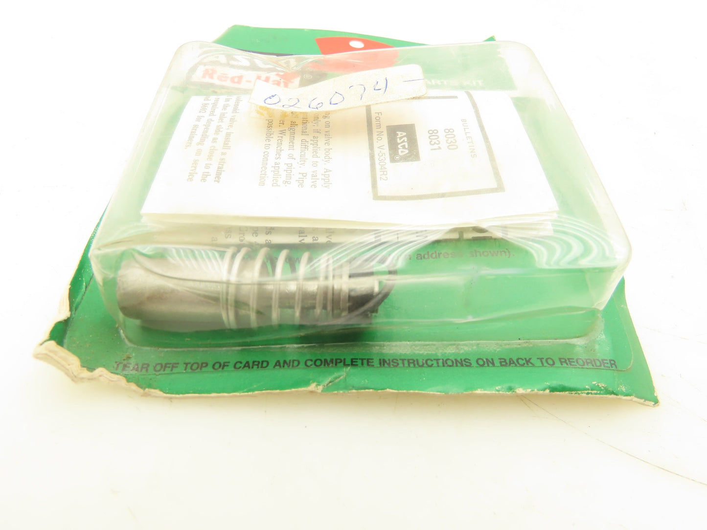 Asco 8030-8031 Solenoid Valve Spare Parts Kit Lot Of 3