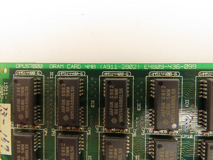 Okuma 1911-2802-13-167 Opus7000 DRAM Card 4MB