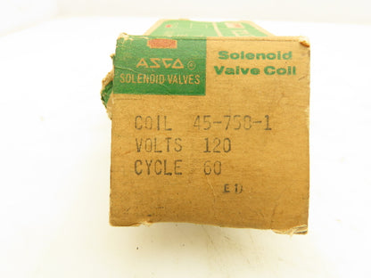 Asco 45-758-1 Solenoid Valve Coils 120V 60Hz Lot Of 2