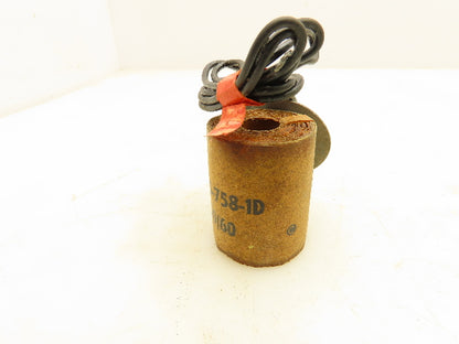 Asco 45-758-1 Solenoid Valve Coils 120V 60Hz Lot Of 2