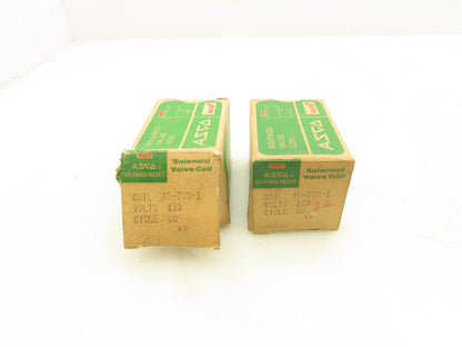 Asco 45-758-1 Solenoid Valve Coils 120V 60Hz Lot Of 2