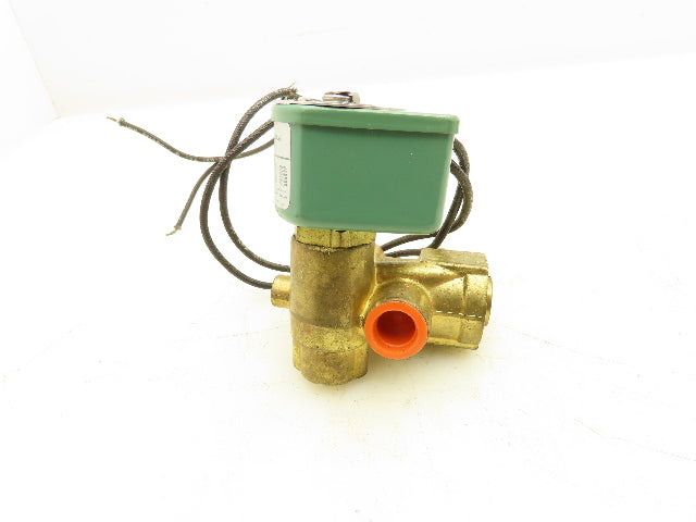 Asco HT8321A4 Solenoid Valve 125VDC 8.7W 3NO 3/8"NPT 9/32" Orifice 10-200PSI