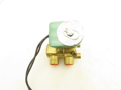 Asco HT8321A4 Solenoid Valve 125VDC 8.7W 3NO 3/8"NPT 9/32" Orifice 10-200PSI