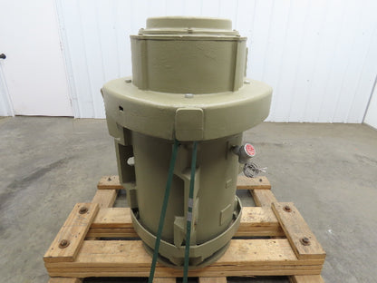 General Electric AC Motor 150Hp 440V 3Ph 3570RPM Frame L444VPZ20 Vertical Shaft