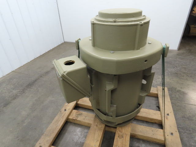 General Electric AC Motor 150Hp 440V 3Ph 3570RPM Frame L444VPZ20 Vertical Shaft