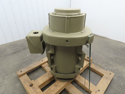 General Electric AC Motor 150Hp 440V 3Ph 3570RPM Frame L444VPZ20 Vertical Shaft