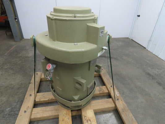 General Electric AC Motor 150Hp 440V 3Ph 3570RPM Frame L444VPZ20 Vertical Shaft