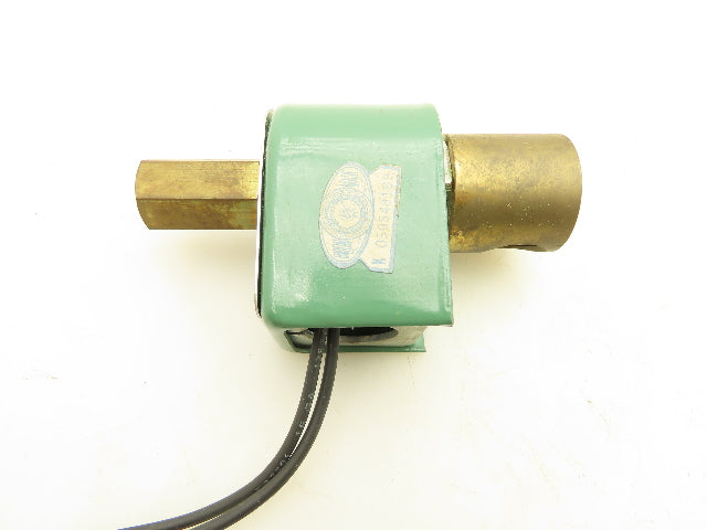Asco 8314C54 Red Hat Solenoid Valve 120V 11W 90PSI 3NO 1/4"NPT 1/8" Orifice