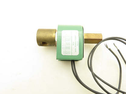 Asco 8314C54 Red Hat Solenoid Valve 120V 11W 90PSI 3NO 1/4"NPT 1/8" Orifice