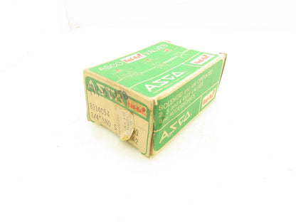 Asco 8314C54 Red Hat Solenoid Valve 120V 11W 90PSI 3NO 1/4"NPT 1/8" Orifice