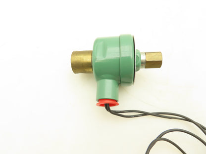 Asco 8314C26 Red Hat Solenoid Valve 120V 11W 125PSI 1/8"NPT 3/32"Orifice