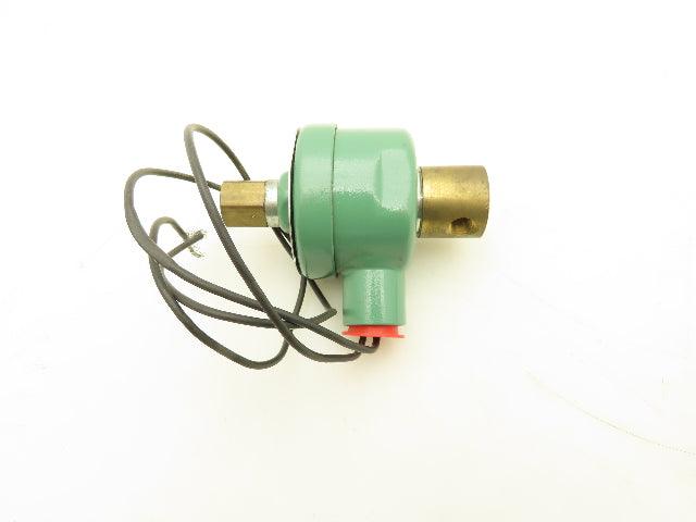 Asco 8314C26 Red Hat Solenoid Valve 120V 11W 125PSI 1/8"NPT 3/32"Orifice