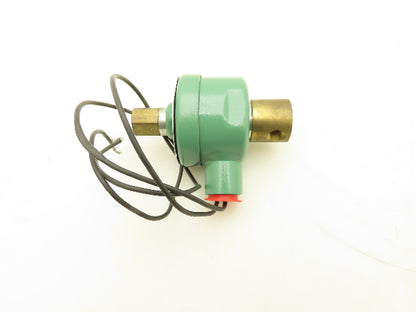 Asco 8314C26 Red Hat Solenoid Valve 120V 11W 125PSI 1/8"NPT 3/32"Orifice