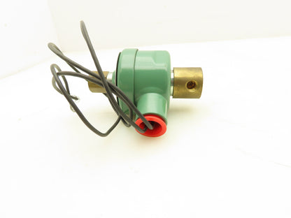Asco 8314C26 Red Hat Solenoid Valve 120V 11W 125PSI 1/8"NPT 3/32"Orifice