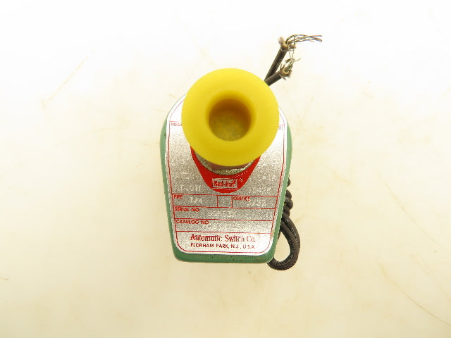 Asco HC8317A53 Red Hat Solenoid Valve 125V 17.4W 5-75PSI 1/4"NPT 3/32"Orifice