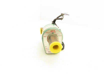 Asco HC8317A53 Red Hat Solenoid Valve 125V 17.4W 5-75PSI 1/4"NPT 3/32"Orifice