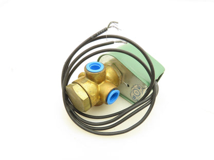Asco 8320A188 Red Hat Solenoid Valve 120V 10.5W 3NC 45PSI 1/4"NPT 11/64"Orifice